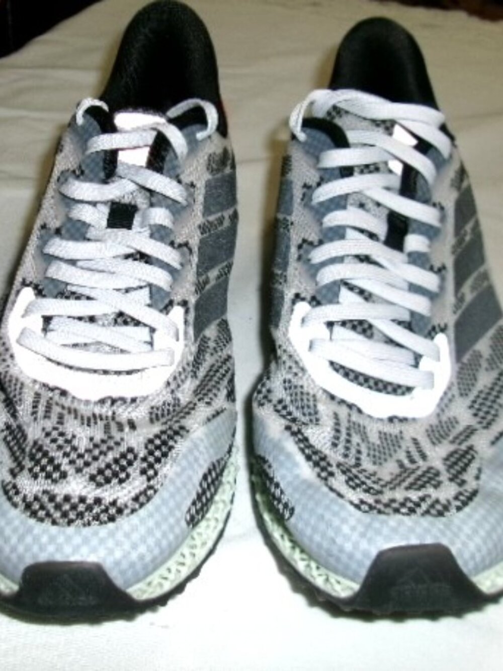 ADIDAS 4D Signal Coral Athletic Shoes 1.0 With A 3-D Printed Midsole Size 9
